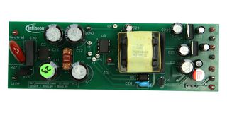 REF5BR3995CZ16W1TOBO1 - Reference Board, ICE5BR3995CZ, Power Management, 16W Isolated Flyback Auxiliary Power Supply - INFINEON