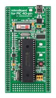 MIKROE-1029 - Add-On Board, MikroE MCU MikroBoard, PIC18F PIC18F4520-I/P MCU, 2 x Standard Connector - MIKROELEKTRONIKA