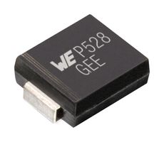 824550222 - TVS Diode, WE-TVSP Series, Unidirectional, 220 V, 356 V, DO-214AB (SMC), 2 Pins - WURTH ELEKTRONIK
