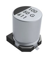 EDK226M050S9GAA - SMD Aluminium Electrolytic Capacitor, 22 µF, 50 V, 2000 hours @ 85°C, Polar - KEMET