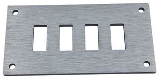 FMP-4 - Sensor Connector Accessory, Face Plate, Miniature Panel Mount Thermocouple Sockets - LABFACILITY