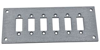 FMP-6-SSPF - Sensor Connector Accessory, Face Plate, Miniature SSPF Panel Mount Thermocouple Sockets - LABFACILITY
