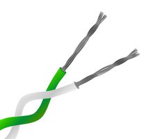 WK-202-D 10M - Thermocouple Wire, IEC, Twin Twisted, PTFE, Type K, 1 x 0.508mm, 10 m - LABFACILITY