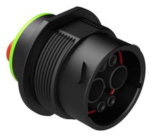 AHDP04-18-06SN-SRA - Circular Connector, DuraMate™ AHDP Series, Panel Mount Receptacle, 6 Contacts - AMPHENOL SINE/TUCHEL