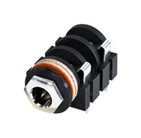 NYS2152 - Phone Audio Connector, Mono, 6.35mm, 2 Contacts, Jack, Panel Mount, Tin Plated Contacts - REAN