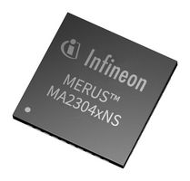 MA2304DNSXUMA1 - Audio Power Amplifier, 37 W, D, 2 Channel, 10V to 20V, QFN-EP, 40 Pins - INFINEON