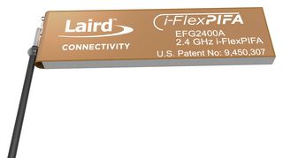 EFG2400A3S-10MHF1 - RF Antenna, 2.4 GHz to 2.48 GHz, PIFA, 3.4 dBi, 50 ohm, Adhesive - LAIRD CONNECTIVITY