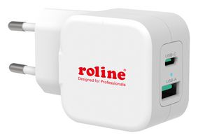 19.11.1052 - AC/DC Power Supply, 2 Output, 20 W, 12 V, 1.67 A, 9 V - ROLINE