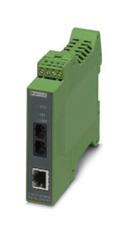 PHOENIX CONTACT Converters/Interfaces FL MC EF 1300 MM SC CONVERTER, 10/100BASETX-SC FIBRE OPTIC PHOENIX CONTACT 3268917 FL MC EF 1300 MM SC
