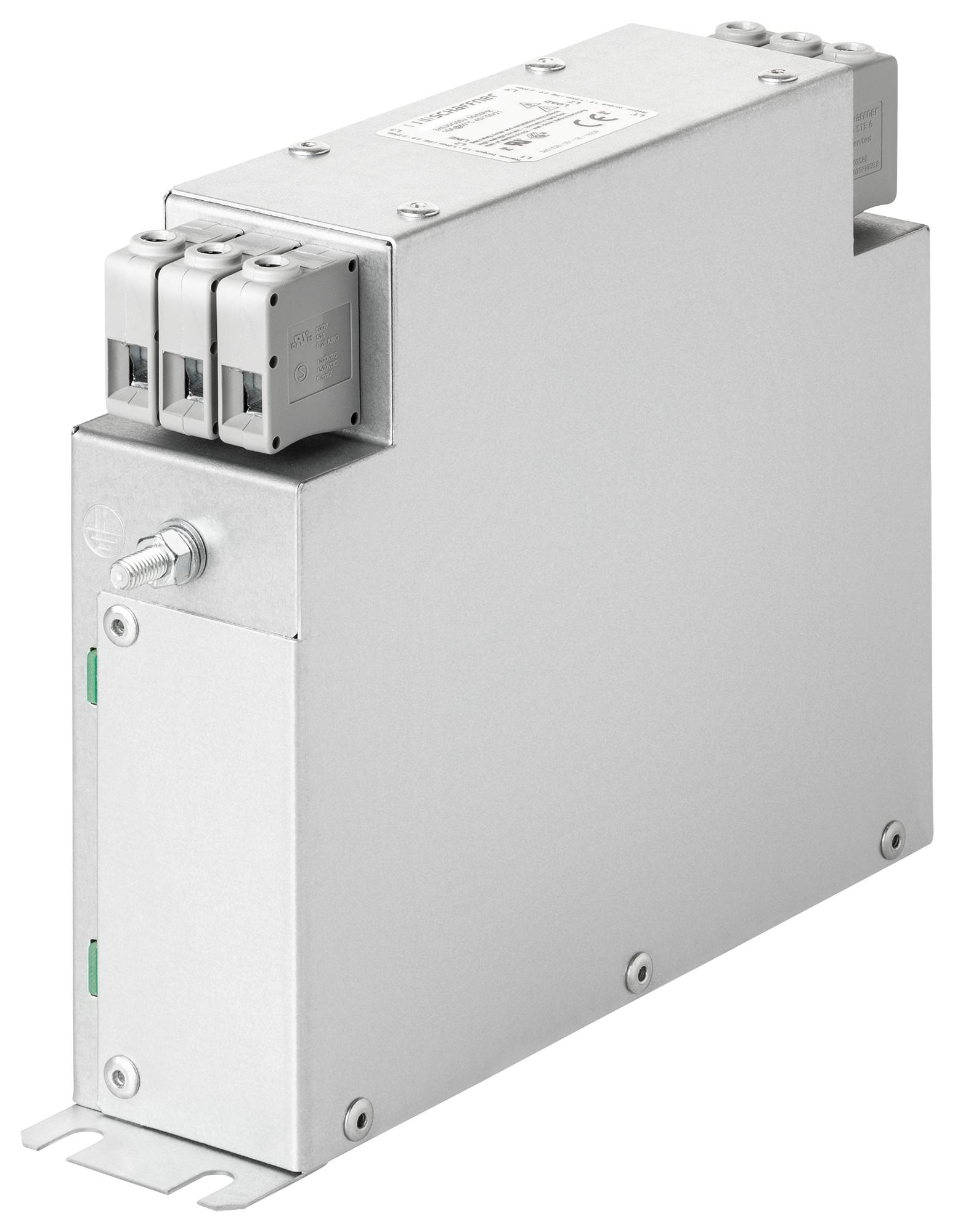SCHAFFNER Power Line FN3288HVIT-80-34-C43-R60 POWER LINE FILTER, 3 PHASE, 80A, 760VAC SCHAFFNER 3265580 FN3288HVIT-80-34-C43-R60
