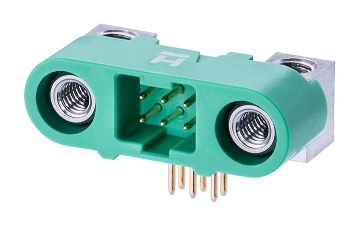 HARWIN Wire-to-Board G125-MH10605M4P CONNECTOR, R/A HDR, 6POS, 2ROW, 1.25MM HARWIN 3391957 G125-MH10605M4P