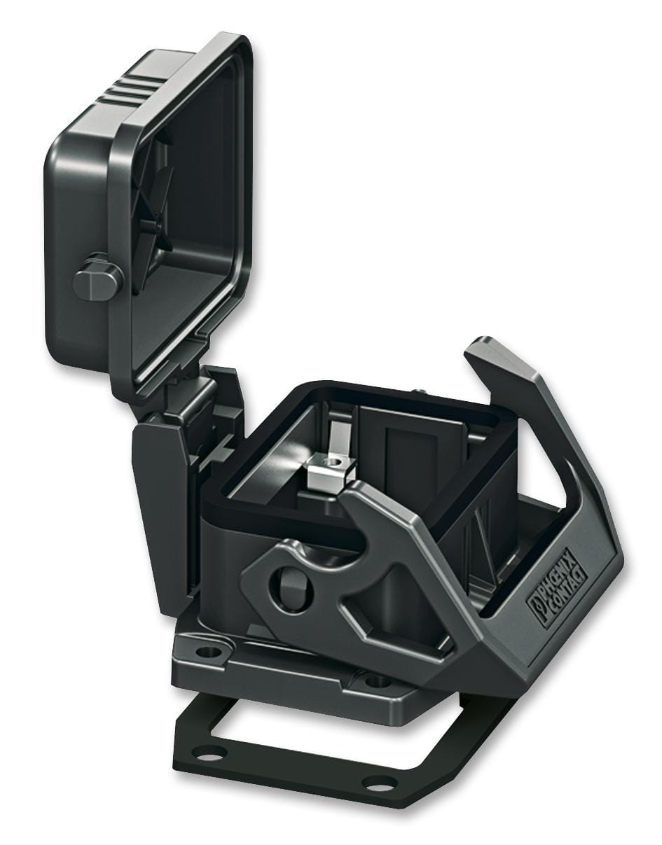 PHOENIX CONTACT Connector Backshells HC-EVO-B06-BWSC-PLRBK HOUSING, W/ COVER, B6, 1 LEVER, PLASTIC PHOENIX CONTACT 2309595 HC-EVO-B06-BWSC-PLRBK