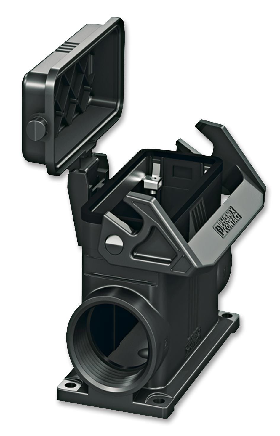 PHOENIX CONTACT Connector Backshells HC-EVO-B16-SHWSC-2SSM40-PLRBK HOUSING, W/ COVER, B16, 1 LEVER, PLASTIC PHOENIX CONTACT 2309626 HC-EVO-B16-SHWSC-2SSM40-PLRBK