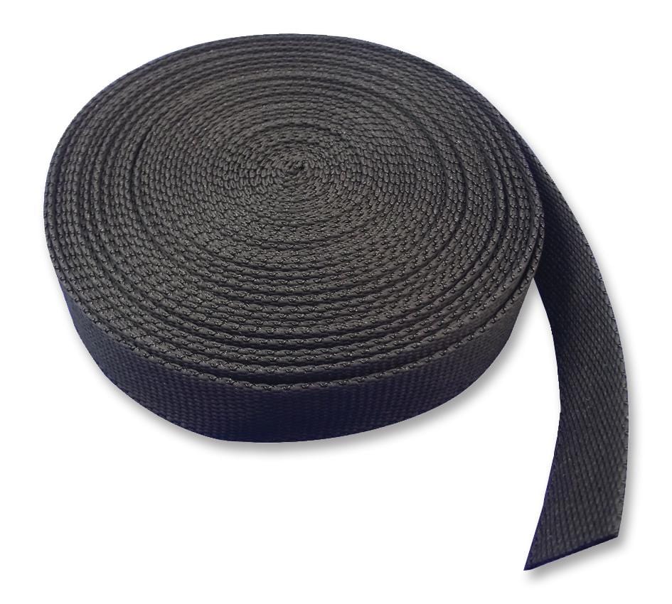 RAYCHEM - TE CONNECTIVITY Shrink Tubing - Standard HFT5000-12/6-0-FEC-10M HEATSHRINK, FABRIC, 12MM, BLK, 10M RAYCHEM - TE CONNECTIVITY 4967239 HFT5000-12/6-0-FEC-10M