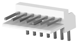 171826-7 WTB Conn, R/A Header, 7Pos, 1ROW, 2.5mm Amp - Te Connectivity