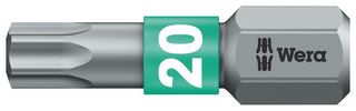 05066124001 EMBOUT TORX, TAILLE T20, 25MM WERA