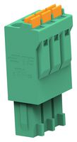 2350398-6 Terminal Block, Pluggable, 6Pos, 16AWG Te Connectivity