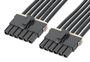 216400-1063 WTB Cord, Mega-Fit Rcpt/Rcpt, 600mm Molex