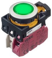 CW4L-M1E01Q4G Pb Switch, SPST-NC, 10A, 120VAC, Screw Idec