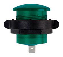 CNX722C500FVT Panel Indicator, 23.1mm, Green, 28VDC VCC (Visual Communications Company)