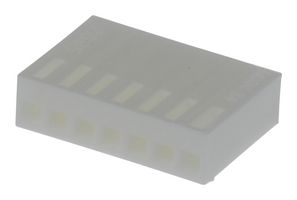 22-01-2077 Connector Housing, Rcpt, 7Pos, 2.54mm Molex