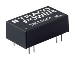 TIM 3.5-1213 DC-DC CONVERTER, MEDICAL, 15V, 0.234A TRACO POWER
