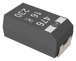 T520V477M2R5ATE015 Cap, 470UF, 2.5V, TANT, Polymer, Case V Kemet