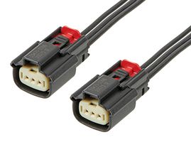 2162801033 WTB Cord, 3P MX150 Rcpt-Rcpt, 23.6" Molex