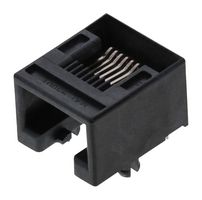 95501-2821 RJ45 CONN, R/A JACK, 8P8C, 1PORT, TH MOLEX