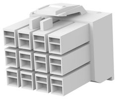 176278-1 Connector Housing, Plug, 12Pos, 3.96mm Amp - Te Connectivity