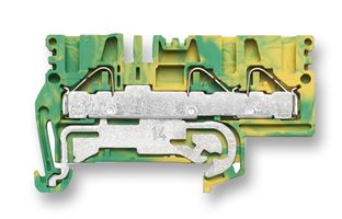 1896200000 Terminal Block, DIN Rail, 3Pos, 10AWG Weidmuller