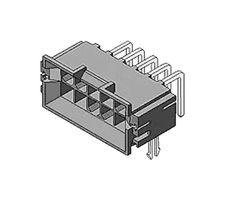 43810-0002 Connector, Plug, 6Pos, 2Row, 4.2mm Molex