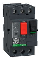 GV2ME10 Circuit Breaker, 3 Pole, 6.3a Schneider Electric