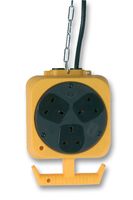115 1 763 Power Outlet Strip, 6 Outlet, 5m, 240V Brennenstuhl