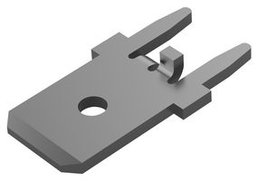 1217421-1 Pcb Terminal, 6.35mm X 0.81mm, Brass Amp - Te Connectivity
