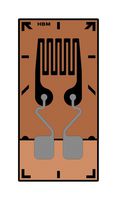 1-LM11-1.5/350GE Strain Gauges, Gauges Without Wires Omega