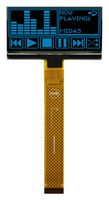 MCOT128064U1V-BM Display, Oled, Tab, 128x64 Pixels Midas