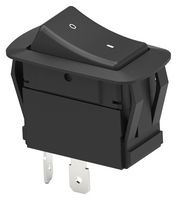 1571102-2 Rocker Switch, DPST, 20A, QC, Panel Te Connectivity