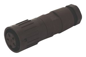 T3375552 Circular Conn, Rcpt, 5Pos, Cable Amphenol Sine/TUCHEL