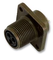 MS3102A-14S6S Socket, Flange, 6Way Amphenol Interconnect India