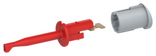 72-14338 Test Probe Conn, Hook, 6a, 70V, Red Tenma