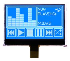 MCCOG128064N6W-BNMLW Graphic Lcd, Cog, FSTN, 128 X 64P, 3.3V Midas