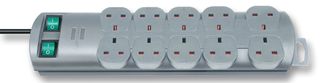 1153303120 Power Outlet Strip, 10 Outlet, 2m, 230V Brennenstuhl