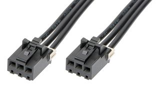 36921-0300 Cable ASSY, WTB Rcpt-WTB Rcpt, 3" Molex