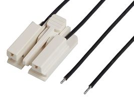 216331-1024 Cable, 2P EdgeLock Rcpt-Free End, 23.6" Molex