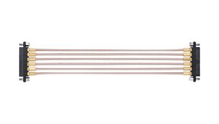 M80-FC305F1-04-0150F1 Cable ASSY, WTB Rcpt-WTB Rcpt, 150mm Harwin