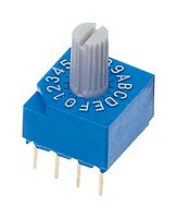 S-1110A ROTARY CODE SW, 16POS, HEX, 0.1A, 5V NIDEC COPAL ELECTRONICS