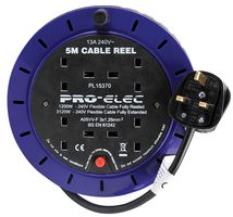 PEL00279 Power Strip, 4 Outlet, 13a, 240V, 5m Pro Elec
