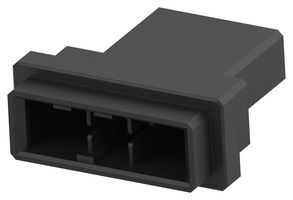 1-1747414-3 BOÎTIER DE CONNECTEUR, FICHE, 3POS, AMP 6,35 MM - TE CONNECTIVITY