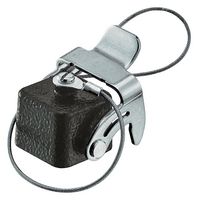 09370035402 COUVERCLE DE PROTECTION AVEC CORDON, CAPOT DE PRISE 3A HARTING